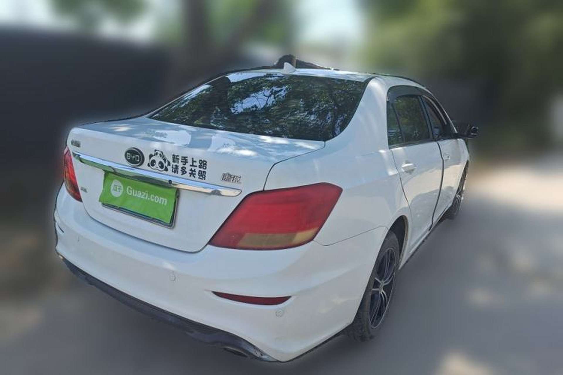 Used BYD Surui 2016 1.5L Manual Elite Edition Rear Right 45 Deg