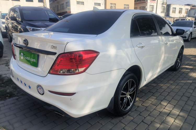 Used BYD Surui 2016 1.5L Manual Elite Edition Rear Right 45 Deg