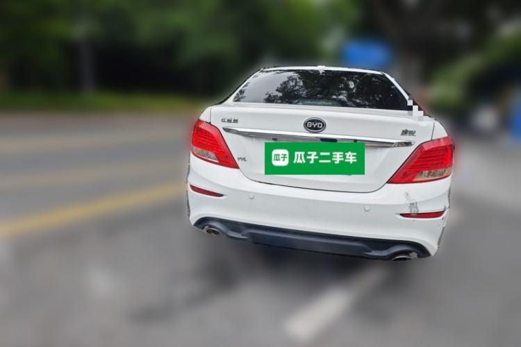 Used BYD Surui 2016 1.5L Manual Elite Edition Rear