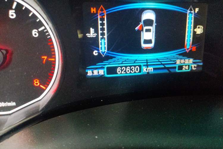 Used BYD Surui 2018 1.5L Manual Luxury Model Odometer Close Up