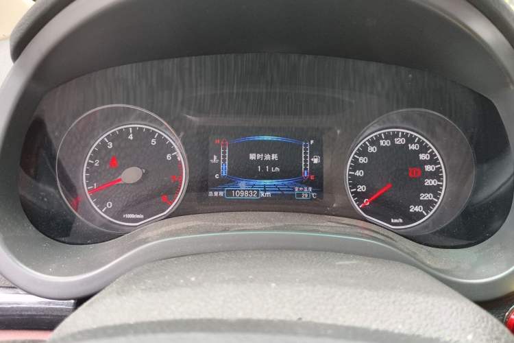 Used BYD Surui 2018 1.5L Manual Enjoyment Model Instrument Cluster