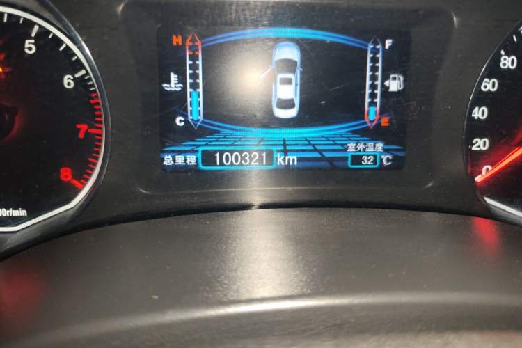 Used BYD Surui 2018 1.5L Manual Luxury Model Odometer Close Up