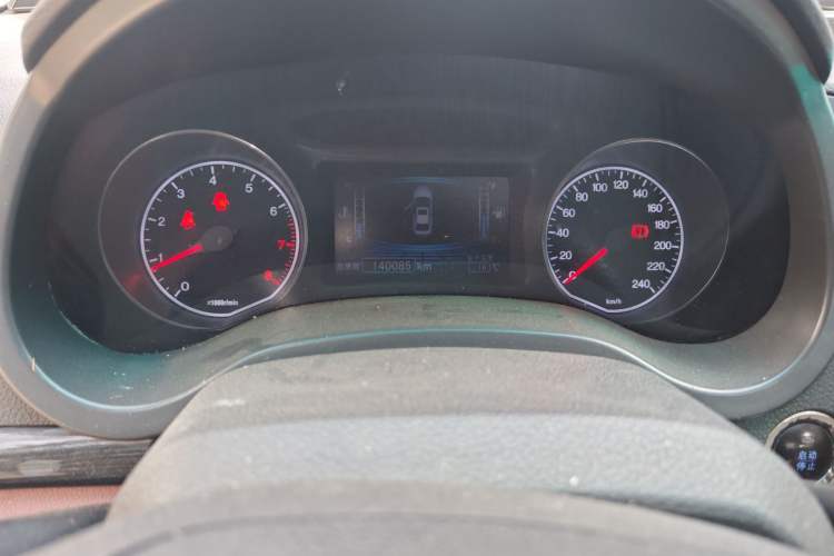 Used BYD Surui 2018 1.5L Manual Luxury Model Odometer Close Up