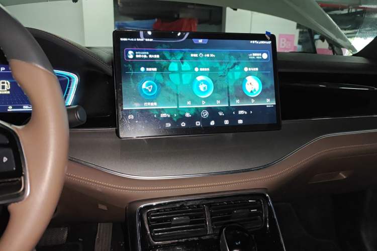 Used BYD Tang 2021 2.0T Automatic Flagship Edition Audio And AC Panel