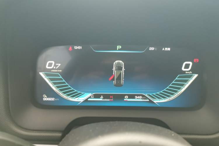 Used BYD Tang 2018 2.0T Automatic SmartConnect Prestige 7-Seater China V Standard Instrument Cluster