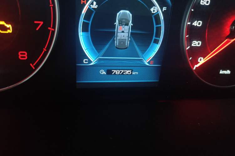 Used BYD Tang 2018 2.0T Automatic SmartConnect Luxury Edition 5 Seats China V Standard Odometer Close Up