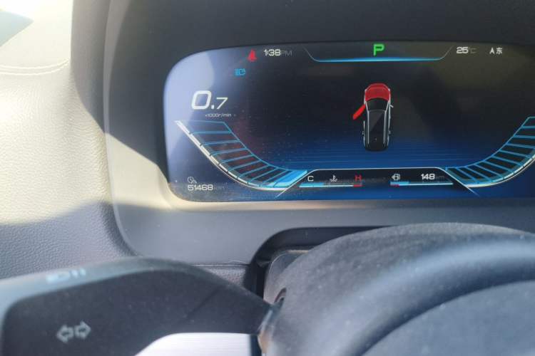 Used BYD Tang 2018 2.0T Automatic Smart Connect Prestige 5-Seater National Emission Standard V Odometer Close Up