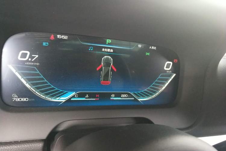 Used BYD Tang 2018 2.0T Automatic SmartConnect Prestige 7-Seater China V Standard Instrument Cluster