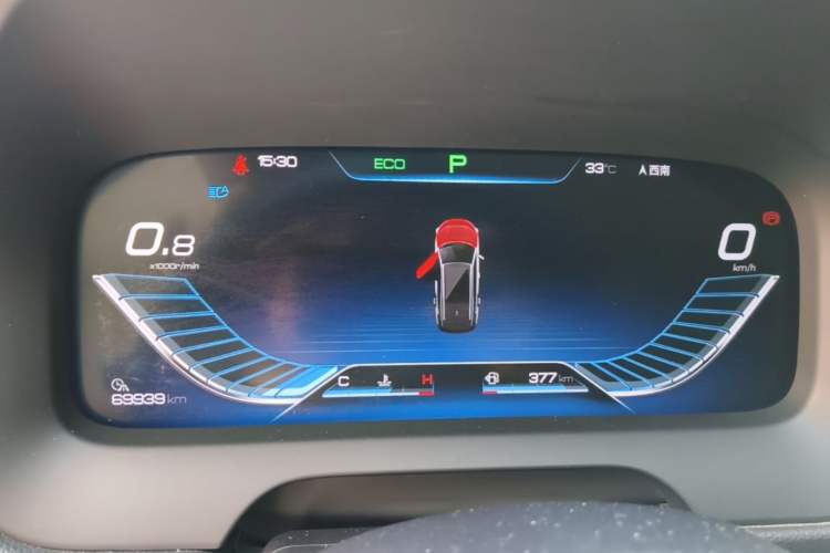 Used BYD Tang 2018 2.0T Automatic SmartConnect Prestige 7-Seater China V Standard Instrument Cluster