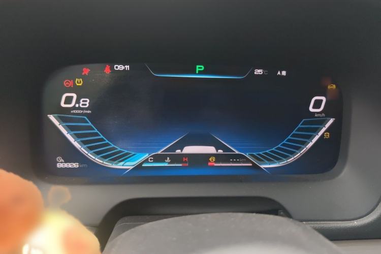 Used BYD Tang 2018 2.0T Automatic SmartConnect Prestige 7-Seater China V Standard Instrument Cluster