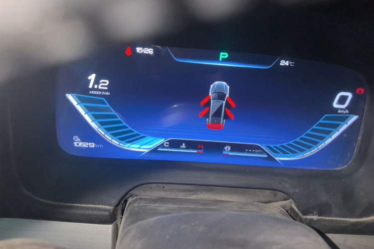Used BYD Tang 2018 2.0T Automatic SmartConnect Prestige 7-Seater China V Standard Instrument Cluster
