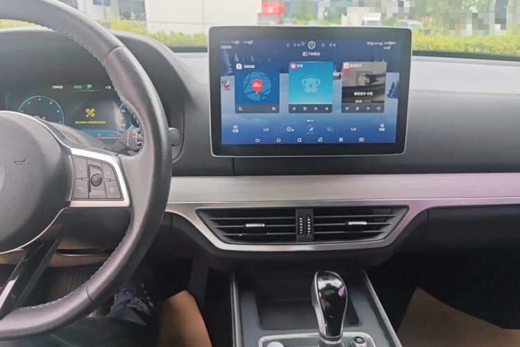 Used BYD Tang 2019 2.0T Automatic SmartConnect Luxury Version 5 Seats China VI Standard Audio And AC Panel