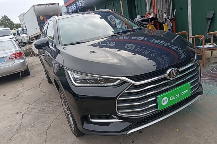 Used BYD Tang 2019 2.0T Automatic SmartConnect Luxury 7-Seater China VI Standard Front Right 45 Deg