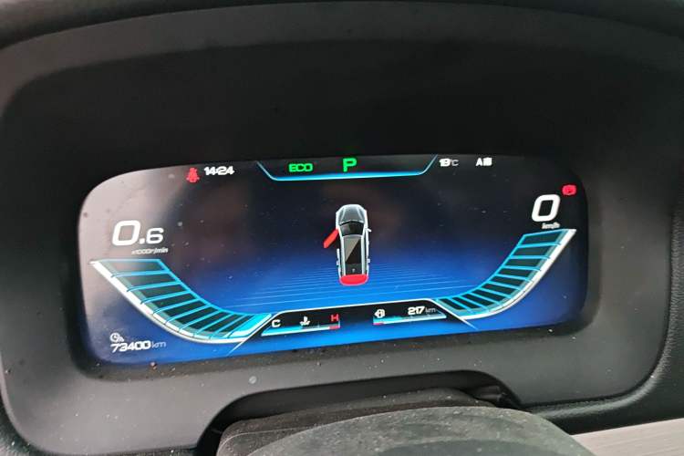Used BYD Tang 2019 2.0T Automatic SmartConnect Luxury 7-Seater China VI Standard Instrument Cluster