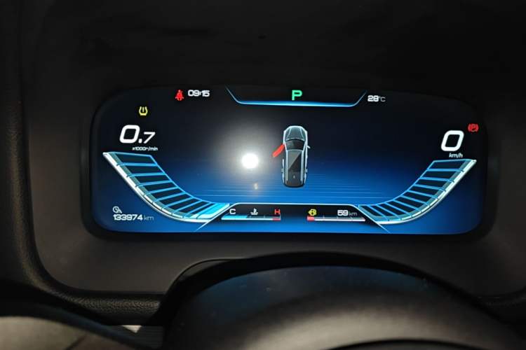 Used BYD Tang 2019 2.0T Automatic SmartConnect Luxury 7-Seater China VI Standard Instrument Cluster