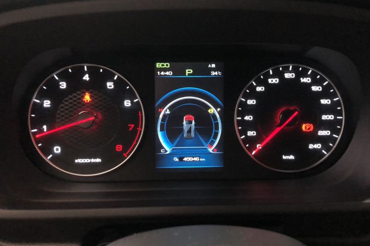 Used BYD Tang 2019 2.0T Automatic SmartConnect Luxury Edition 7 Seats China VI Standard Instrument Cluster