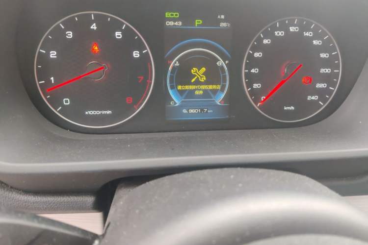 Used BYD Tang 2019 2.0T Automatic SmartConnect Prestige 7-Seater China VI Standard Odometer Close Up