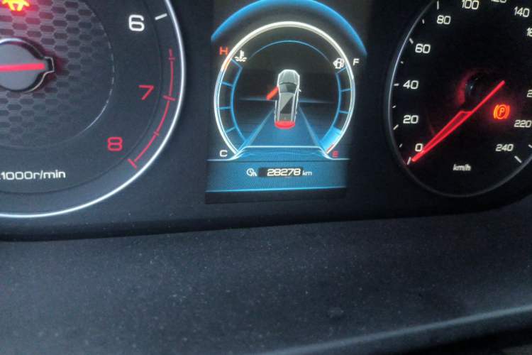 Used BYD Tang 2019 2.0T Automatic SmartConnect Prestige 7-Seater China VI Standard Odometer Close Up