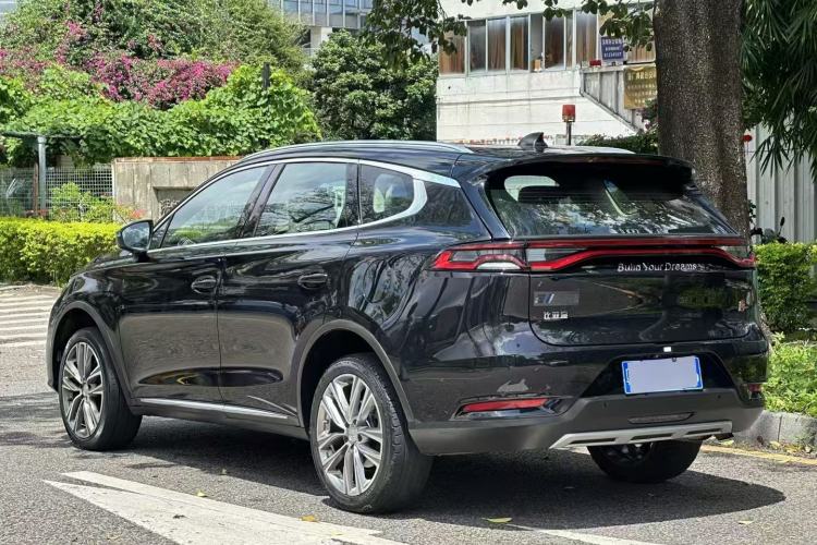 Used BYD Tang 2019 2.0T Automatic SmartConnect Luxury 7-Seater China VI Standard Rear Left 45 Deg