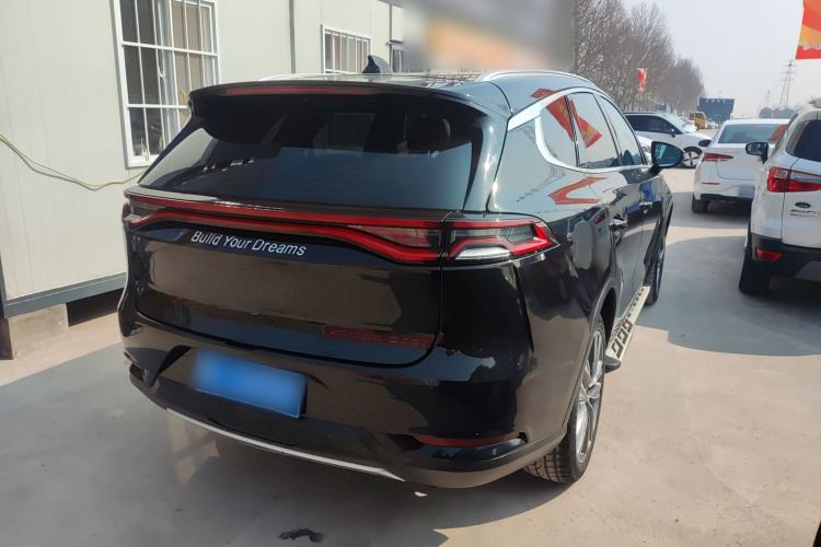 Used BYD Tang 2019 2.0T Automatic SmartConnect Luxury 7-Seater China VI Standard Rear Right 45 Deg