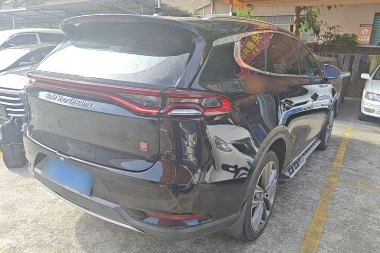 Used BYD Tang 2019 2.0T Automatic SmartConnect Luxury 7-Seater China VI Standard Rear Right 45 Deg