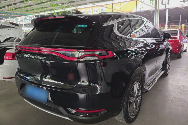 Used BYD Tang 2019 2.0T Automatic SmartConnect Luxury 7-Seater China VI Standard Rear Right 45 Deg