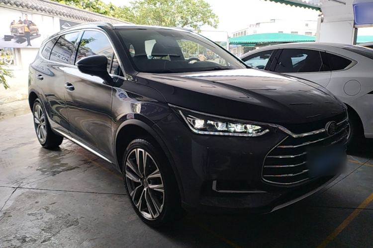 Used BYD Tang 2019 2.0T Automatic SmartConnect Luxury 7-Seater China VI Standard Front Right 45 Deg