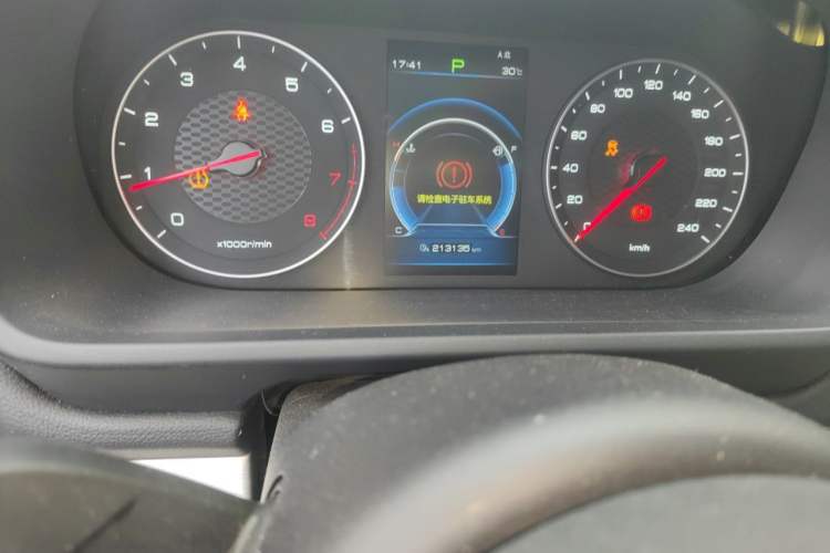 Used BYD Tang 2019 2.0T Automatic SmartConnect Luxury Edition 7 Seats China VI Standard Odometer Close Up