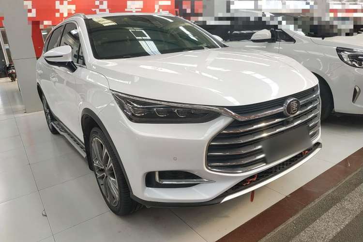 Used BYD Tang 2019 2.0T Automatic SmartConnect Prestige 7-Seater China VI Standard Front Right 45 Deg
