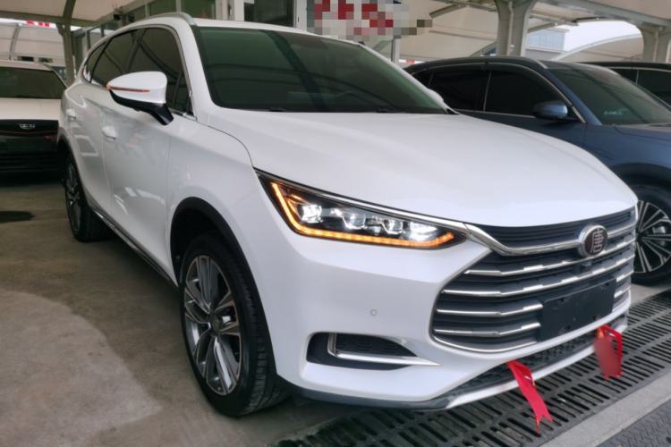 Used BYD Tang 2019 2.0T Automatic SmartConnect Prestige 7-Seater China VI Standard Front Right 45 Deg