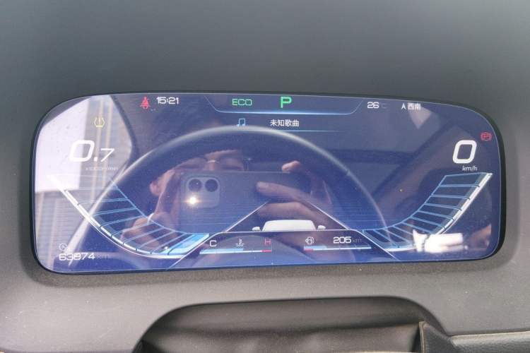 Used BYD Tang 2019 2.0T Automatic SmartConnect Luxury 7-Seater China VI Standard Instrument Cluster