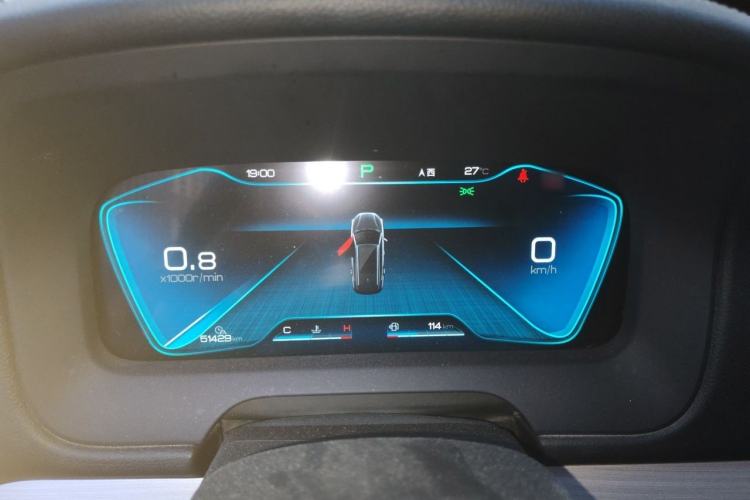 Used BYD Tang 2019 2.0T Automatic SmartConnect Luxury 7-Seater China VI Standard Instrument Cluster