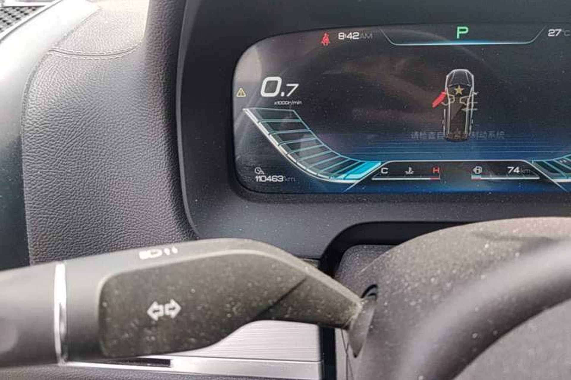 Used BYD Tang 2019 2.0T Automatic SmartConnect Luxury 7-Seater China VI Standard Odometer Close Up