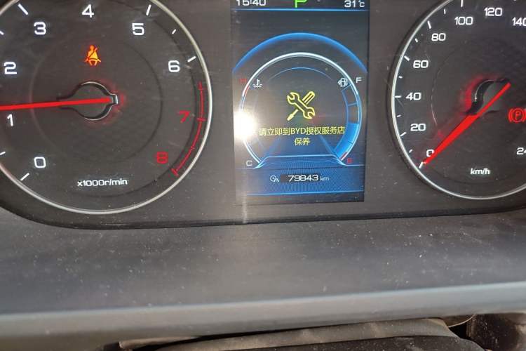 Used BYD Tang 2019 2.0T Automatic SmartConnect Prestige 7-Seater China VI Standard Odometer Close Up