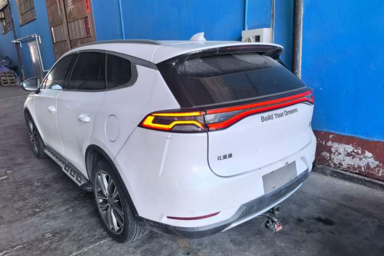 Used BYD Tang 2019 2.0T Automatic SmartConnect Luxury 7-Seater China VI Standard Rear Left 45 Deg