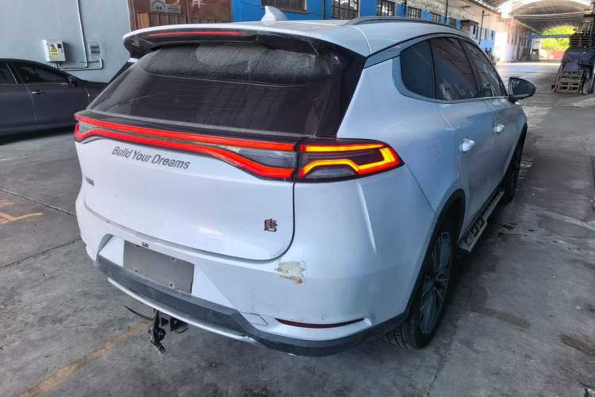 Used BYD Tang 2019 2.0T Automatic SmartConnect Luxury 7-Seater China VI Standard Rear Right 45 Deg