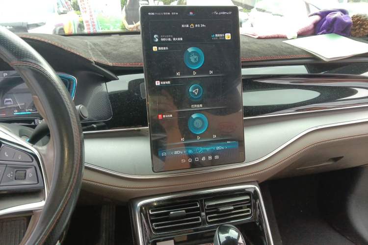 Used BYD Tang 2021 2.0T Automatic Flagship Edition Audio And AC Panel