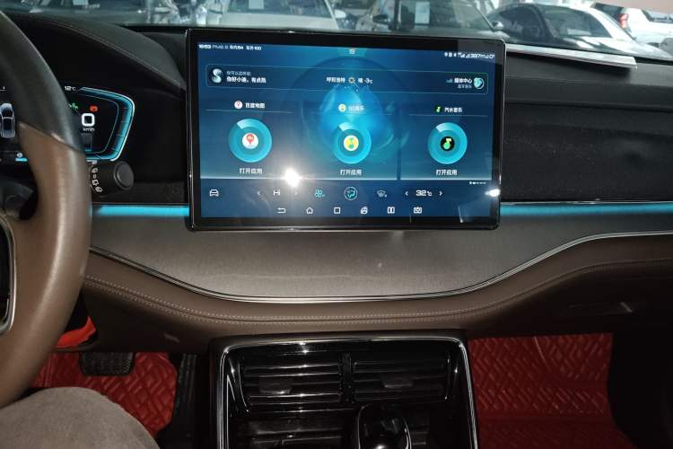 Used BYD Tang 2021 2.0T Automatic Flagship Edition Audio And AC Panel