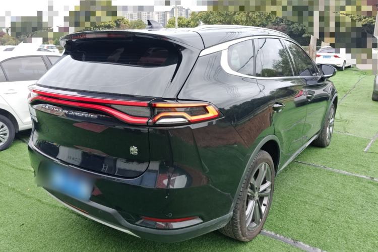 Used BYD Tang 2021 2.0T Automatic Flagship Edition Rear Right 45 Deg