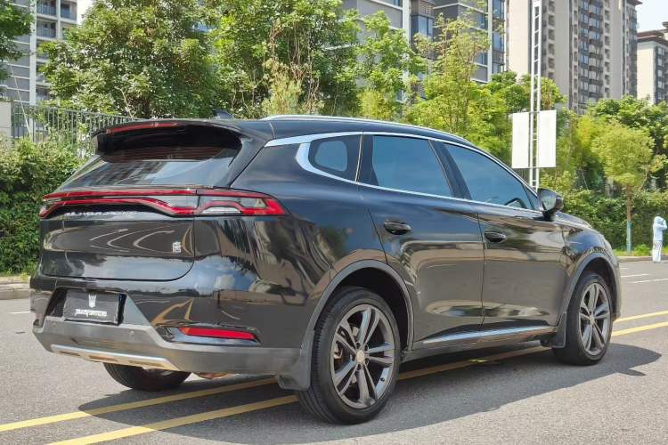 Used BYD Tang 2021 2.0T Automatic Flagship Edition Rear Right 45 Deg
