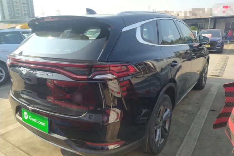 Used BYD Tang 2021 2.0T Automatic Flagship Edition Rear Right 45 Deg