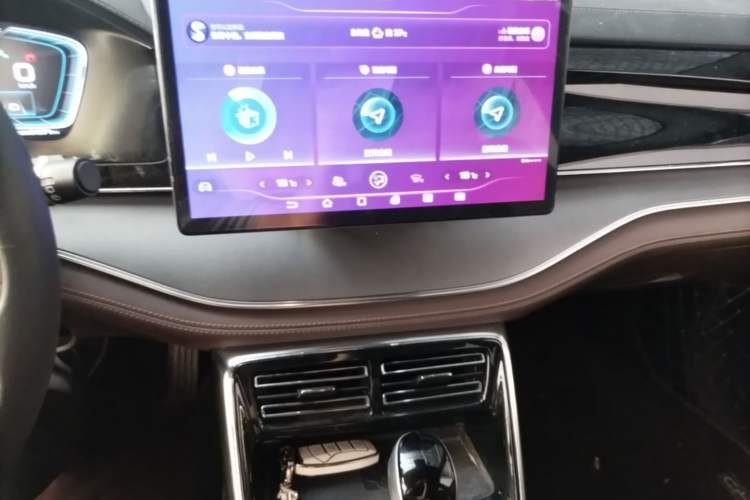 Used BYD Tang 2021 2.0T Automatic Flagship Edition Audio And AC Panel