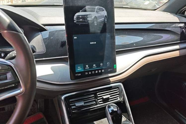 Used BYD Tang 2021 2.0T Automatic Flagship Edition Audio And AC Panel