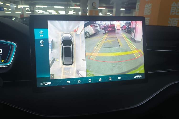 Used BYD Tang 2021 2.0T Automatic Flagship Edition Audio And AC Panel