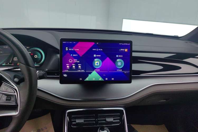 Used BYD Tang 2021 2.0T Automatic Flagship Edition Audio And AC Panel