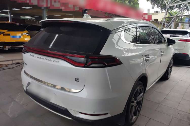 Used BYD Tang 2021 2.0T Automatic Flagship Edition Rear Right 45 Deg