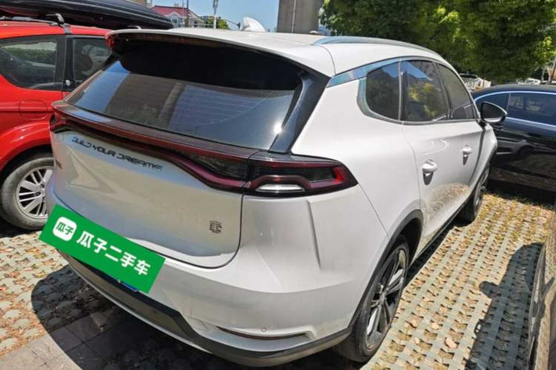 Used BYD Tang 2021 2.0T Automatic Flagship Edition Rear Right 45 Deg