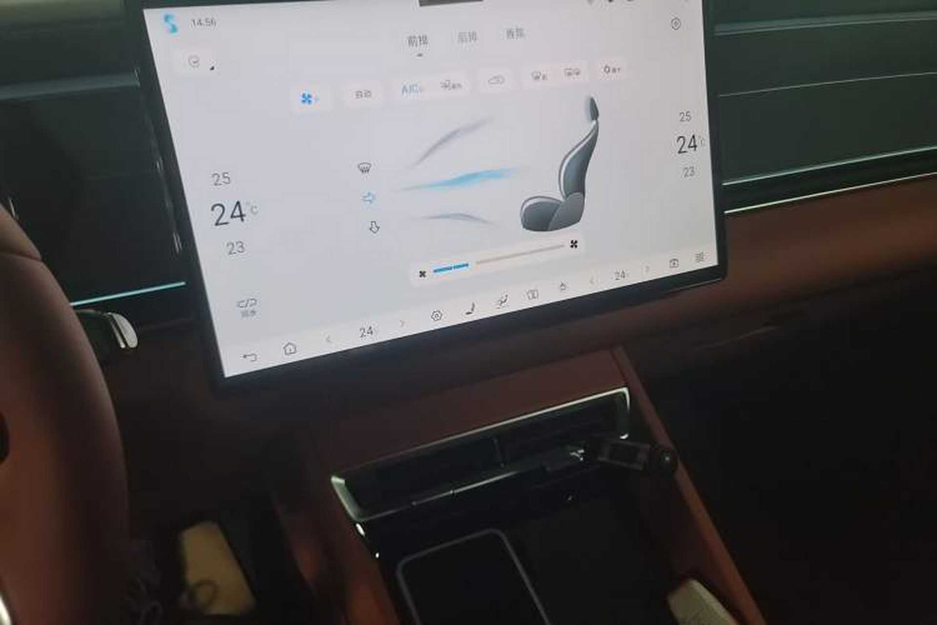 Used BYD Tang L 2025 EV 600KM All-Wheel-Drive LiDAR Flagship Model Audio And AC Panel