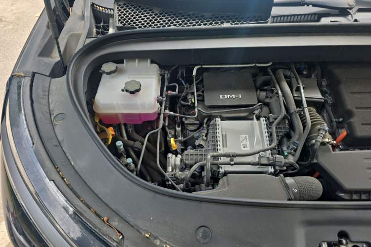 Used BYD Tang L 2025 DM 215KM LiDAR Flagship Model Engine Bay Right