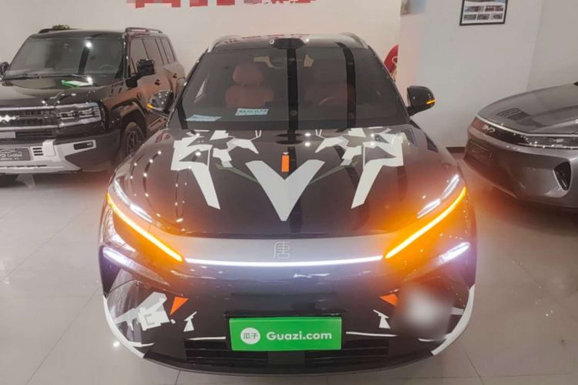 Used BYD Tang L 2025 EV 600KM All-Wheel-Drive LiDAR Flagship Model Front